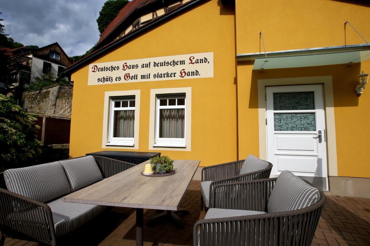 Hotel Wehlener Hof Stadt Wehlen Bagian luar foto