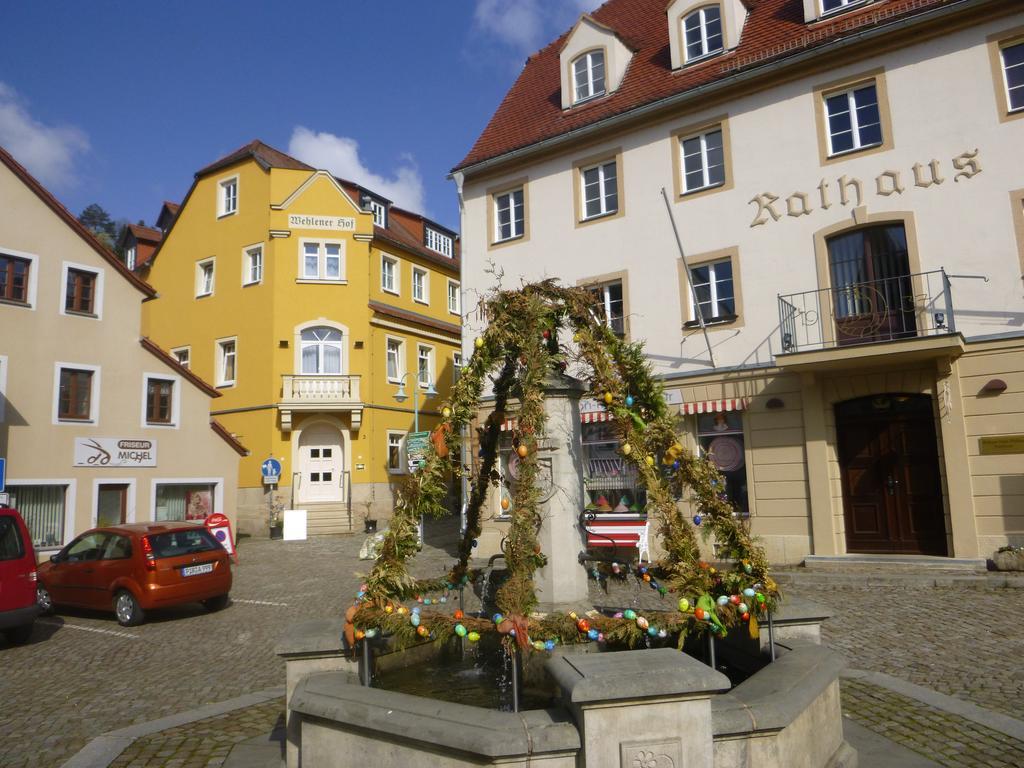 Hotel Wehlener Hof Stadt Wehlen Bagian luar foto