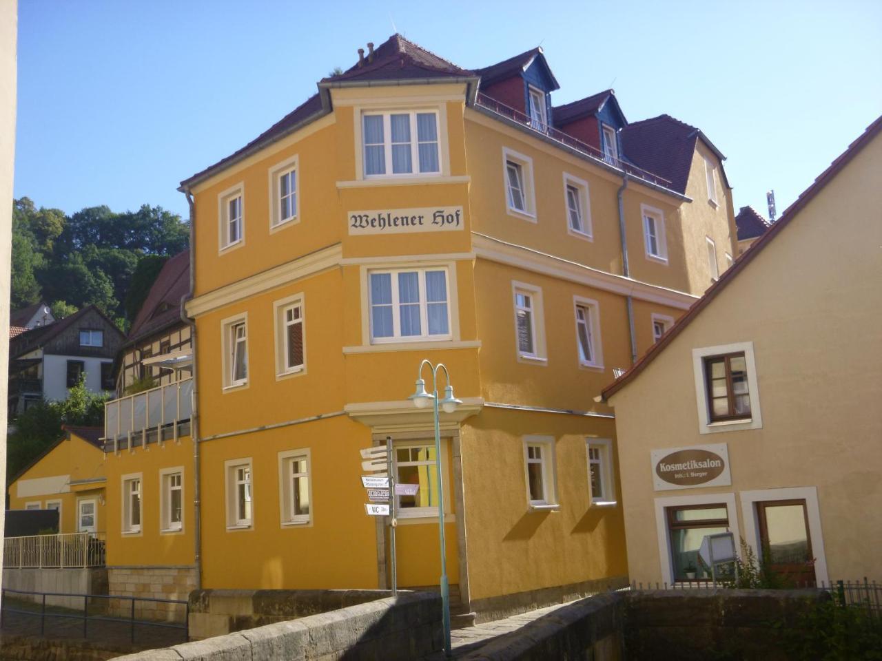 Hotel Wehlener Hof Stadt Wehlen Bagian luar foto